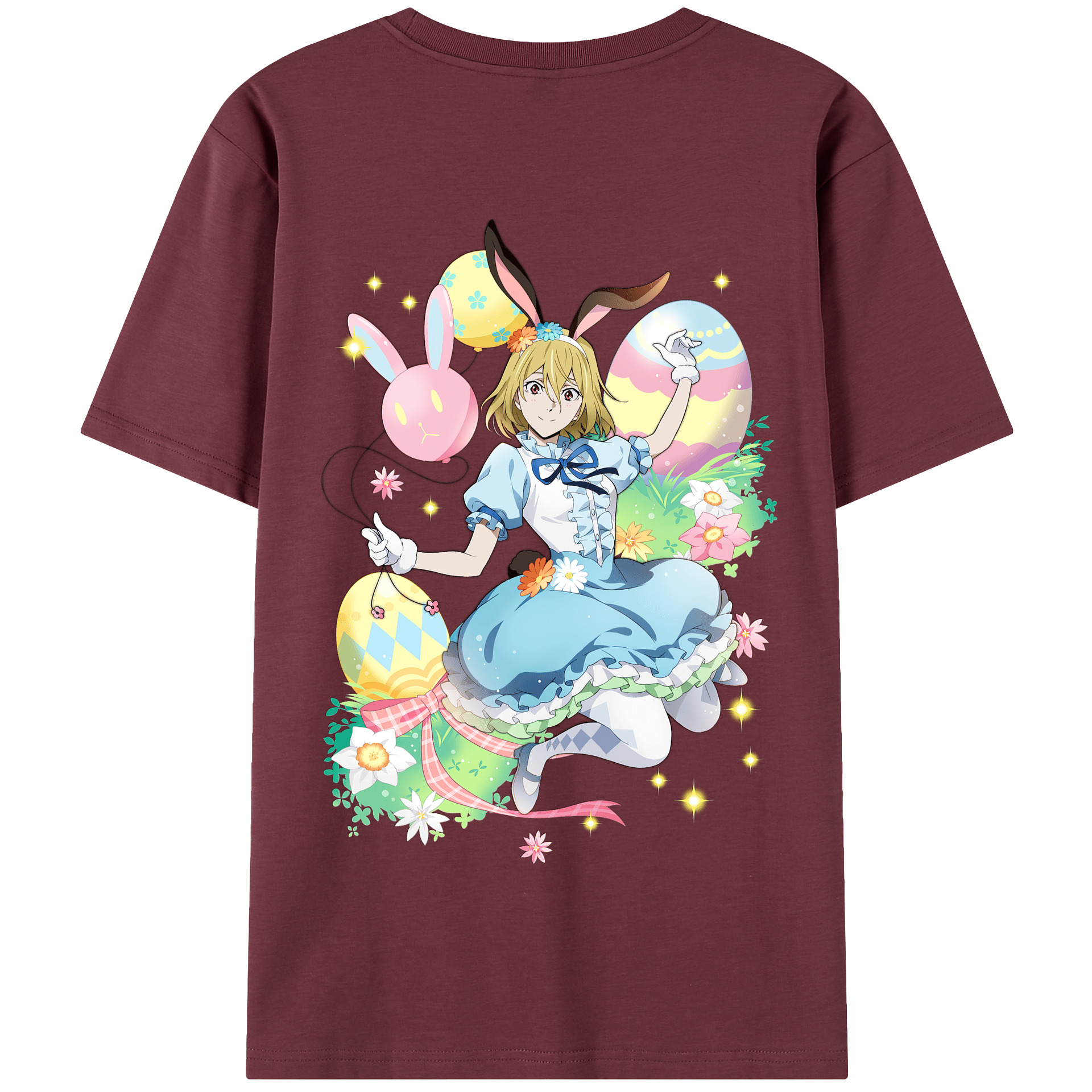 （画像用） 文豪ストレイドッグス Bungo Stray Dogs 綿100％半袖Tシャツ（背面プリント）
